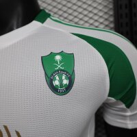 al ahli saudi 2024-25 home player version (The player version is more slim fit, it is recommended to buy one size larger)