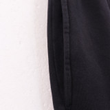 8170*P100hellstar terry fabric American trendy brand terry washed distressed trousers/high street retro trousers