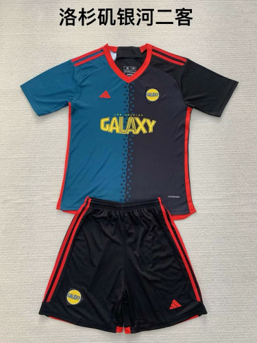 2024-25 LA Galaxy third away kids kit