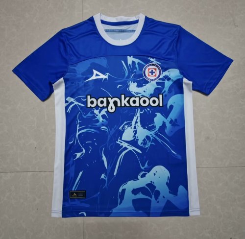 cruz azul 2024-25 blue goalkeeper S-4XL