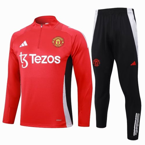 Manchester United 2024 red Training Suit 