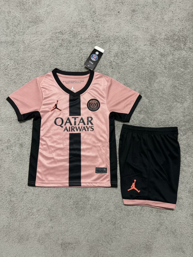 2024-25 paris saint germain Third away kids kit