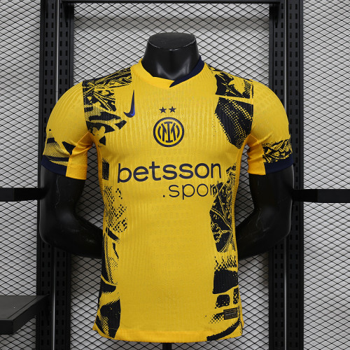 2024-25 Inter Milan Third away Player version (sponsor )(The player version is more slim fit, it is recommended to buy one size larger)