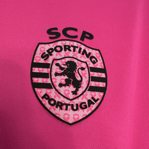 2024-25 Sporting Lisbon Pink October Jersey