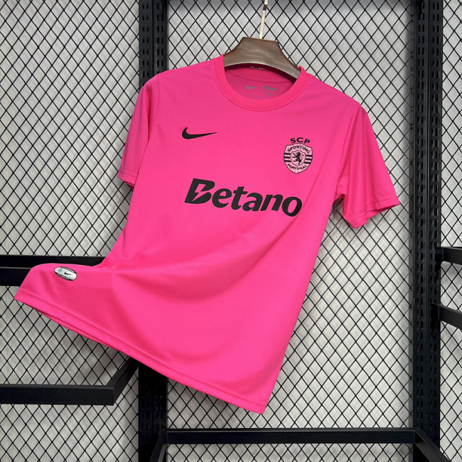 2024-25 Sporting Lisbon Pink October Jersey