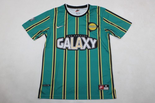 1999 LA GALAXY away green retro jersey