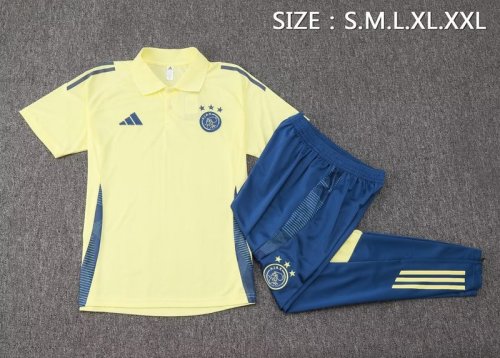 2024-25 Ajax yellow polo suit