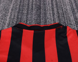 1990-91 AC Milan home retro kids kit