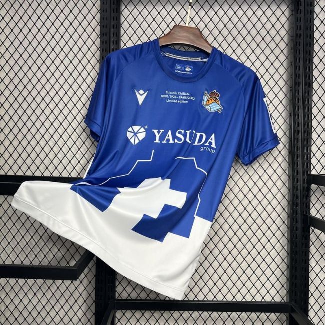 2024-25 Real Sociedad Chillida Special Jersey