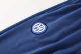 2024 Inter Milan 01 light blue hoodie suit
