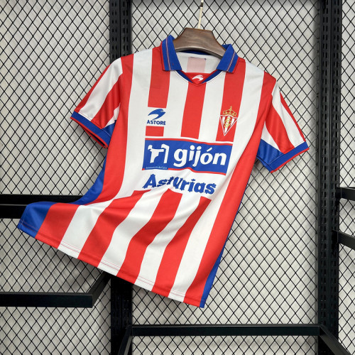 2001-02 Sporting de Gijon Home Retro Jersey