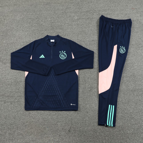 2024 Ajax 01 Royal Blue Half Pull Suit