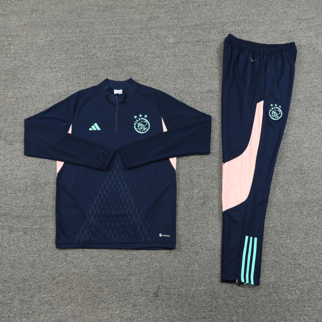 2024 Ajax 01 Royal Blue Half Pull Suit