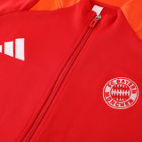 2024 Bayern 02 red long zipper suit