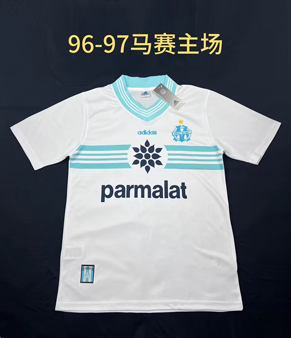 1996-97 Marseille home retro jersey