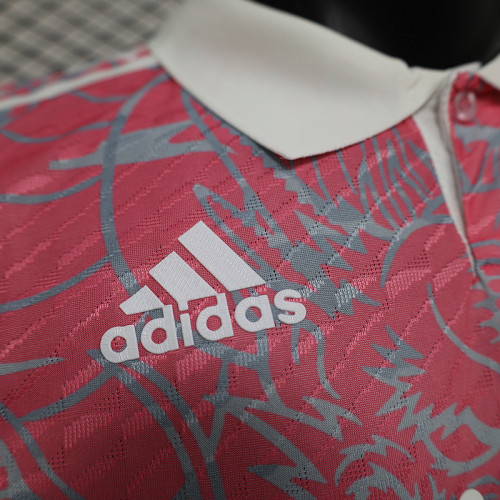 2024-25 Real Madrid pink dragon player version (The player version is more slim fit, it is recommended to buy one size larger)