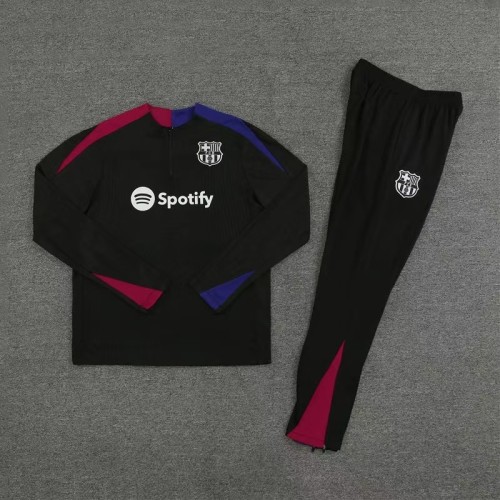2024-25 Barcelona half-zip training jersey