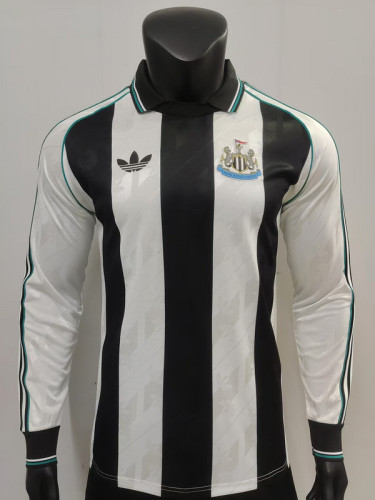 2024-25 Newcastle Retro Model Long Sleeve Player version jersey