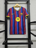 2024-25 Barcelona blue and red training jersey