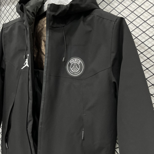 2024-25 PSG Black windbreaker