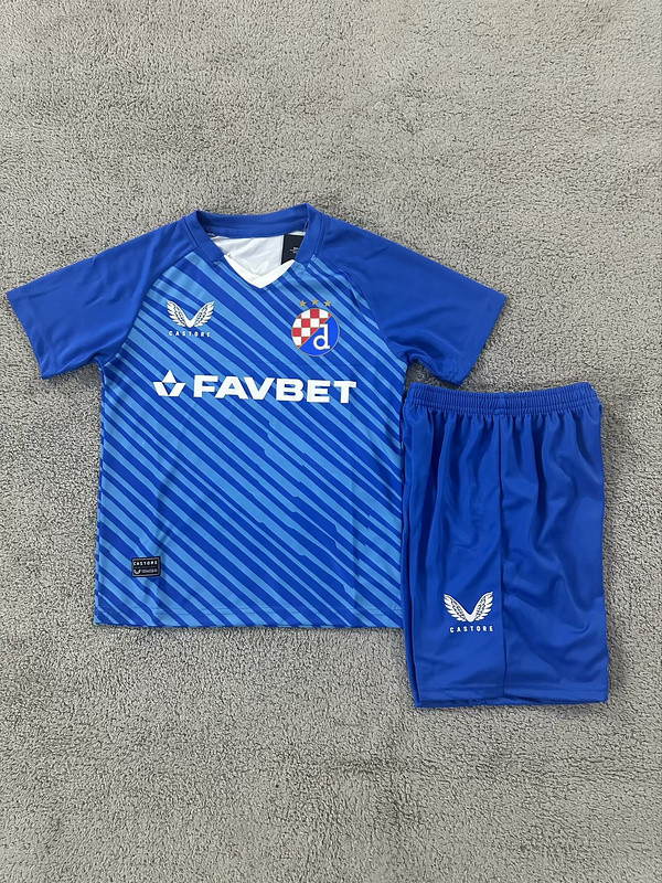 2024-25 Dinamo Zagreb Home kids kit