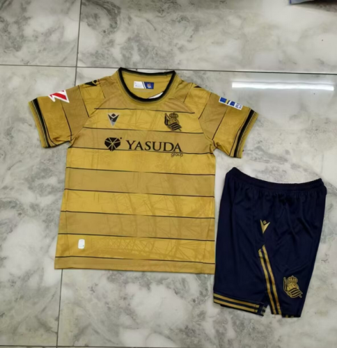 2024-25 Real Sociedad Away Kids kit
