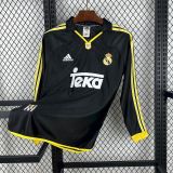 1998-99 Real Madrid Away Retro long sleeve Jersey