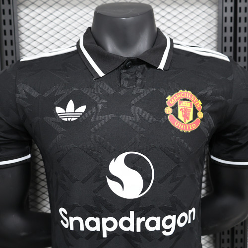 2024-25 Manchester United Black Special Player version jersey