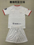 2024-25 Sevilla home adult uniform and kids kit