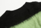 602# *OFF WHITE mohair sweater