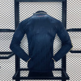 2024-25 Juventus Retro long sleeve Player version (The player version is more slim fit, it is recommended to buy one size larger)