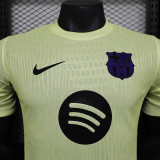 2024-25 Barcelona Yellow Special Player Version(The player version is more slim fit, it is recommended to buy one size larger)
