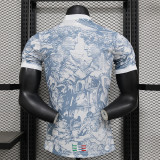 2024-25 Italy White Special Player Version(The player version is more slim fit, it is recommended to buy one size larger)