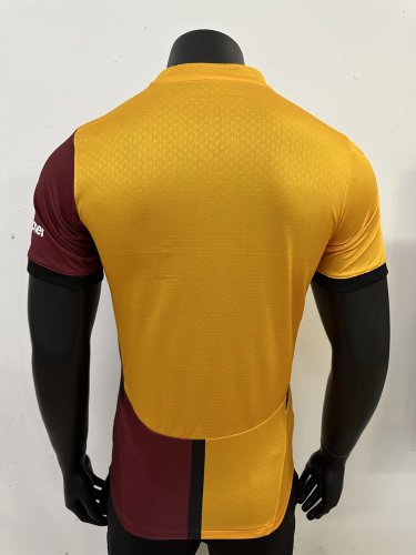 galatasaray 2024-25 home player version(The player version is more slim fit, it is recommended to buy one size larger)