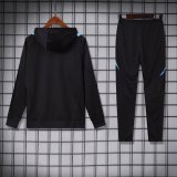 Argentina 2024-25 black hooded training suit