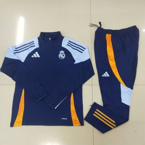 Real Madrid 2024 blue training suit