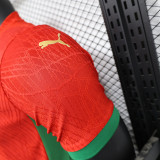 2025 Morocco home player version (The player version is more slim fit, it is recommended to buy one size larger)