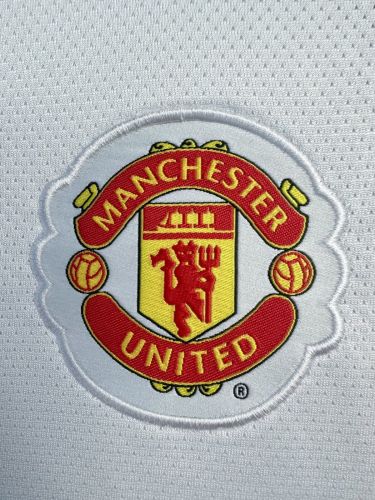 Manchester United 2010-11 white ucl final long sleeve