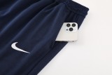 paris saint germain 2024-25 blue hooded tracksuit