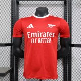 arsenal 2024-25 red special player version (The player version is more slim fit, it is recommended to buy one size larger)