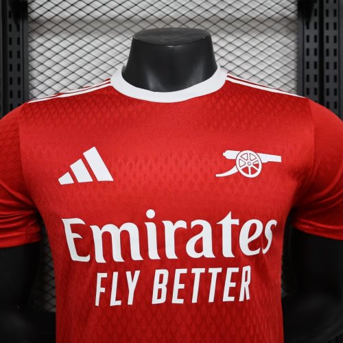 arsenal 2024-25 red special player version (The player version is more slim fit, it is recommended to buy one size larger)