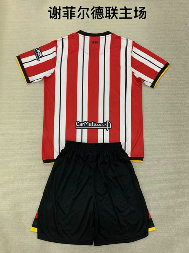 2024-25 Sheffield United F.C. Home kids kits