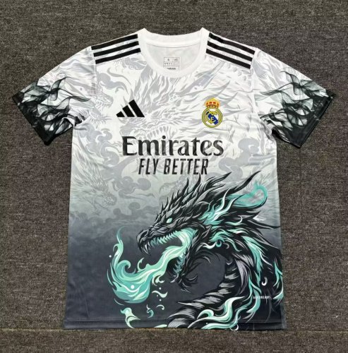 Real Madrid 2024 black dragon white special