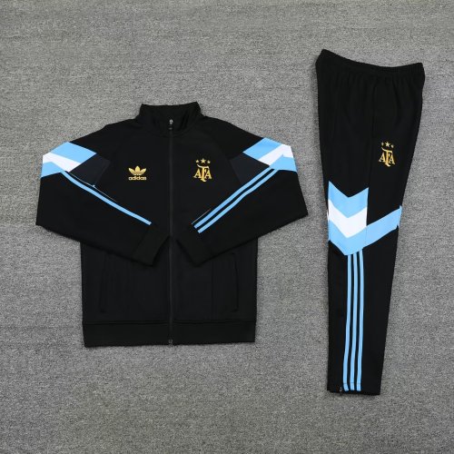 argentina 2025-26 black tracksuit