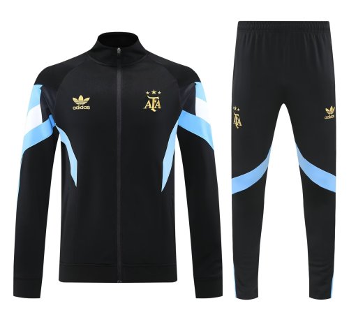 argentina 2025-26 black tracksuit