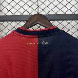 2024-25 Cagliari home soccer jersey