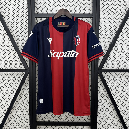 2024-25 Bologna home soccer jersey