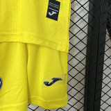 2024-25 Villarreal Home kids kit 