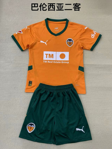2024-25 Valencia Third away kids kit