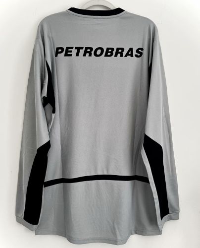 flamengo 2002-03 grey gk long sleeve 